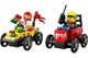 Конструктор LEGO City «Пицца-авто против пожарной машины» Набор гонок 70 деталей (60458) - изображение 4