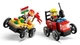 Конструктор LEGO City «Пицца-авто против пожарной машины» Набор гонок 70 деталей (60458) - изображение 5