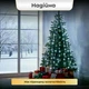 Гирлянда Конский хвост 600 LED 20 нитей длина 3 метра белый холодный свет занавес светодиодная гирлянда для дома улицы праздника новогодний декоративный свет - изображение 3