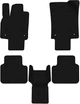 EVA коврики EVAtech в салон авто для Volkswagen Atlas 6 seats 2016-2025 1 поколения SUV USA Черный кант (VW13212C5AV4KBB) - изображение 1