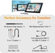 Графический планшет дисплей XP-Pen Artist 12 3rd рабочая область 264 x 149 мм Черный - изображение 13