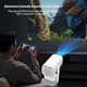 Смарт-проектор для фильмов Android 300 ANSI с батареей 5000 mAh поддержка Wi-Fi 6 Bluetooth Salange K2 портативный мини-проектор для дома и офиса домашний кинотеатр HDMI USB поворот на 180° - изображение 9