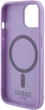 Панель Guess Saffiano MagSafe для Apple iPhone 15 Plus/14 Plus Purple (3666339155919) - зображення 7