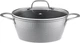 Каструля Ambition Bubble алюмінієва з кришкою Сіра 28 см 6.5 л (5907078481050) - зображення 1