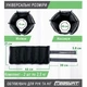 Утяжелители для ног и рук EasyFit EF-WHT-0,5-2,5, наборные 0,5×2,5 кг, серые (2 шт.), кварцевый песок - для фитнеса и бега - изображение 5
