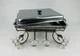 Садж прямоугольный GrillMaster SJ-6580 45х35 см для подачи и подогрева шашлыка с 4 соусницами и 8 рюмками (10-161-SJ-6580) - изображение 1