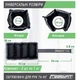 Обважнювачі для рук та ніг EasyFit EF-WHT-1. 2шт по 1 кг сірі для бігу та фітнесу - зображення 2