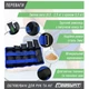 Утяжелители для рук и ног EasyFit EF-WHT-0.5-2.5 регулируемые 0.5×2.5 кг синие для фитнеса и бега - изображение 2