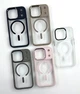 Чохол iPhone 17 Pro Max Crystal Case with MagSafe black - изображение 3