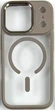 Чохол iPhone 17 Pro Max Crystal Case with MagSafe gold - изображение 1