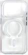 Чохол iPhone 17 Pro Clear color with MagSafe white - изображение 1