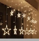 Xmas гірлянда STAR CURTAIN 12 WW Зірки Тепло білий 3M*80CM*50CM (47680-7401_223) - изображение 1