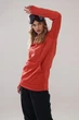 Худі BURTON W OAK LONG PULLOVER HOODIE cranberry heather - 20840-W20 - S - зображення 4