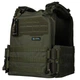 Плитоноска с верхним и боковым быстрым сбросом Ares gen.2 Cordura 1000d Олива - изображение 1