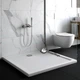 Душевой поддон Shower Slim 90х90х5 см квадратный низкий акриловый без ножек - изображение 1