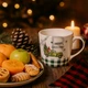 Різдвяна кружка Merry Christmas 400 мл – порцелянова чашка у подарунковій упаковці (311-143-3) - изображение 2