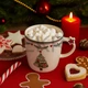 Новорічна кружка фарфору Happy Holidays 360 мл – святкова кружка (311-133-3) - зображення 1