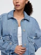 Джинсовая куртка женская GAP 234018530 L Голубая (1159848137) - изображение 4