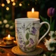 Кухоль порцеляновий 330мл Floral (K032) - изображение 2