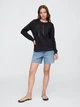 Спортивный костюм на флисе женский GAP 646651400 XS Черный (1159864334) - изображение 6