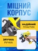 Электрический краскопульт 800 мл, 500 Вт, Краскораспылитель 3 режима распыления, пульверизатор для краски и лака, Желтый - изображение 6