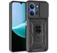 Чехол Primo Shockproof для Xiaomi Redmi 15C 4G / Poco C85 - противоударный, с подставкой и шторкой для камеры - Black - изображение 2