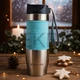 Термокухоль Kamille 480 мл Бірюзовий EK5060 - зображення 3