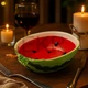 Керамічний салатник "Watermelon", 750 мл, 21.5x15.5x6.3 см, модель (304-009) - зображення 1