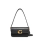 Женская кожаная сумка Coach Zoe Shoulder Bag, черная - изображение 1