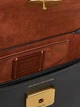 Женская кожаная сумка Coach Zoe Shoulder Bag, черная - изображение 6
