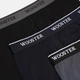 Набор трусов боксеров мужских хлопковых WOOSTER 194400 L 3 шт Черный/Синий/Серый (2200005141533) - изображение 6