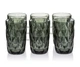 Набір кольорових склянок 6шт Glassware 350мл Сірий EK9012 - изображение 1