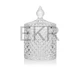 Цукорниця 300мл з кришкою скляна Crystal , Прозора (992-281) - изображение 3