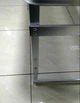 Усиленный складной стол 120×60 + 4 стула + зонтик, синий с синим - изображение 8