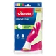 Латексные перчатки Vileda Universal S — прочные универсальные хозяйственные перчатки - изображение 2