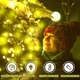 Светодиодная гирлянда SnowEra, 400 LED, с кольцом на елку, 16 нитей по 2 м, IP44, теплый белый свет, зеленый провод, питание от сети 230В, 4009041 - изображение 3
