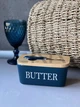 Маслянка керамічна з ножем та бамбуковою кришкою Butter Синя APL0480 - изображение 2