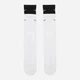 Носки мужские высокие хлопковые Nike U Nk Ed Pls Csh Crw 1P 144 Dbl DD2795-104 42-46 White/White/Black (196975343799) - изображение 3