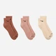 Набор мужских носков коротких хлопковых Nike U Nk Evry Pls Csh Ank 3Pr 132 SX6890-968 42-46 3 пары Multi-Color (197594569492) - изображение 3