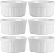 Zestaw ramekinów do zapiekania Vilde ceramicznych Biały 260 ml 6 szt (5904316481421) - obraz 1