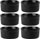 Zestaw ramekinów do zapiekania Vilde ceramicznych Czarny 260 ml 6 szt (5904316481414) - obraz 1