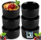 Zestaw ramekinów do zapiekania Vilde ceramicznych Czarny 260 ml 6 szt (5904316481414) - obraz 3