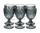 Келихи для вина з кольорового скла 6 шт Glassware 240 мл Сірий EK9001 - изображение 1