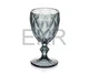 Келихи для вина з кольорового скла 6 шт Glassware 240 мл Сірий EK9001 - изображение 2