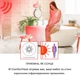 Инфракрасный обогреватель Klarstein Hot Spot Crystal Spotless Smart (10035064) - изображение 6