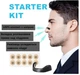 Магнітний розширювач для носу від хропіння Starter Kit 30 пар в комплекті Чорний (М1520273) - изображение 4