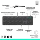 Комплект (клавіатура, миша) Logitech Signature Slim Combo MK620 Graphite (920-013349) - зображення 6