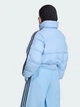 Пуховик зимний короткий женский Adidas Originals Adicolor JX2969 S Пепельно-голубой (4068808507899) - изображение 2