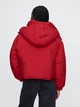 Куртка демисезонная короткая с капюшоном женская GAP 273312600 L Красная (1159836474) - изображение 2