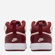 Детские высокие кеды для девочки Nike Court Borough Mid 2 (Tdv) CD7784-013 25 Soft Pearl/Dark Team Red (198484908490) - изображение 4